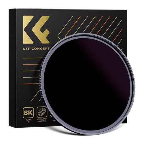 K&F Concept 67mm ND100000 ND Camera Lens Filter,16.6-Stops Fixed Neutral Density Filter with 28 Multi-Layer Coatings Waterproof & Scratch Resistant (Nano-X Series)