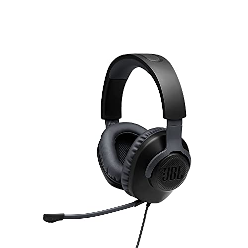 JBL Quantum 100 Over-Ear Gaming Headphones - Black