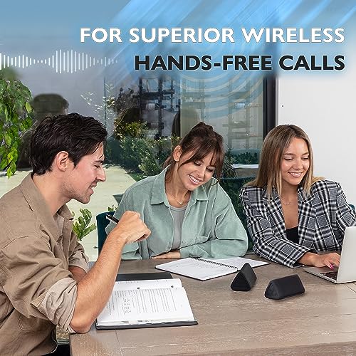 OontZ Angle 3 Bluetooth Speaker, Dual Edition, up to 100ft Bluetooth Range, Portable Wireless Speaker, Crystal Clear Stereo Sound, Rich Bass, Pairable Bluetooth Speakers, Black