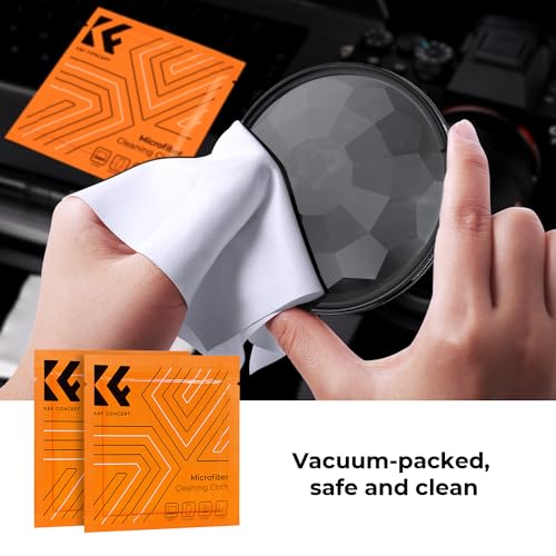 K&F Concept 58mm Kaleidoscope Filter, Special Effects Filter Prism Crystal Glass with Multi Refraction Subjects for Camera Lens