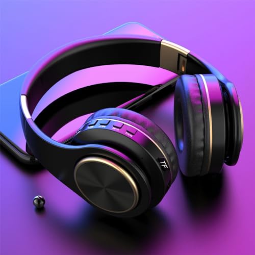 Active Noise Cancelling Headphones, Wireless Over Ear Bluetooth Headphones with Extended Battery Life, Adjustable Design for Ultimate Audio Bliss