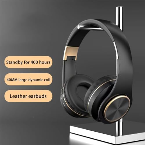 Active Noise Cancelling Headphones, Wireless Over Ear Bluetooth Headphones with Extended Battery Life, Adjustable Design for Ultimate Audio Bliss