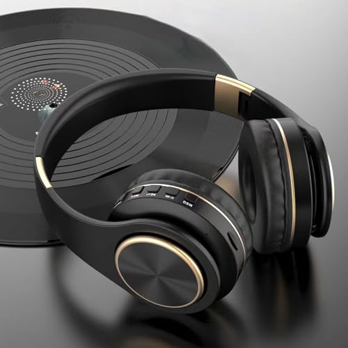 Active Noise Cancelling Headphones, Wireless Over Ear Bluetooth Headphones with Extended Battery Life, Adjustable Design for Ultimate Audio Bliss