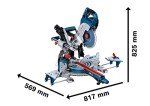 Bosch BITURBO Cordless Mitre Saw GCM 18V-216
