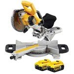 DeWalt 18V Cordless Slide Mitre Saw Kit