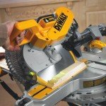 DeWalt 305mm Compound Mitre Saw with XPS