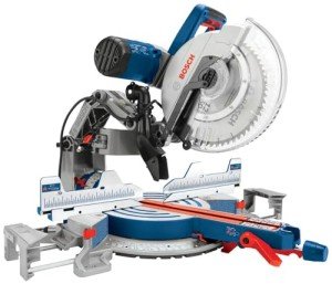 BOSCH 12-Inch Dual-Bevel Miter Saw with Blade