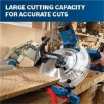 BOSCH 12-Inch Dual-Bevel Miter Saw with Blade