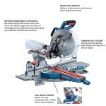 BOSCH 18V 12" Dual-Bevel Slide Miter Saw
