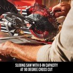 CRAFTSMAN V20 Cordless 7-1/4" Sliding Miter Saw