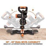 Evolution 10" Dual Bevel Sliding Miter Saw
