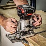 Trend 18V Cordless Brushless Router Kit with Batteries