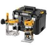 Dewalt 18V Brushless Router/Trimmer with Battery & Case