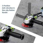 WORKPRO 20V Cordless Angle Grinder with Battery