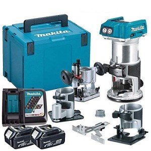 Makita DRT50ZJX3 18V Brushless Router Kit