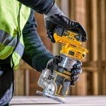 DeWalt 18V Brushless Router Trimmer with Batteries