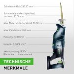 Festool RSC 18 Cordless Reciprocating Saw