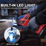 21V Cordless Reciprocating Saw with Charger and Battery