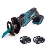 Makita 18V Cordless Mini Reciprocating Saw & Batteries