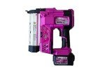 Pink 20V Cordless 2-in-1 Nailer/Stapler with Battery
