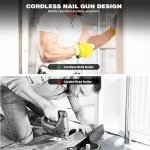 Dextra 20V Cordless Electric Nail Gun Kit