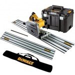 DEWALT 240V Plunge Saw with Guide Rails Set