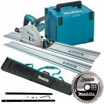 Makita SP6000J1 165mm Plunge Saw with Guide Rails
