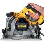 DEWALT 110V Plunge Saw with Guide Rails & Bag