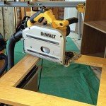 Dewalt DWS520KT Electric Plunge Saw with Guide Rails