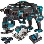 Makita 18V LXT 6-Piece Cordless Tool Kit