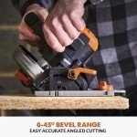 Evolution R185CCSX-Li Cordless Track Circular Saw