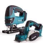 Makita DJV180Z Cordless Jigsaw & DKP180Z Planer Set