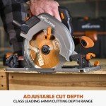 Evolution R185CCSX-Li Cordless Track Circular Saw