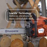 Husqvarna 40.6cm Gas Chainsaw 130, Orange