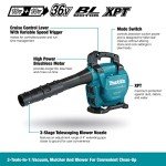 Makita DUB363ZV 18V Brushless Leaf Blower