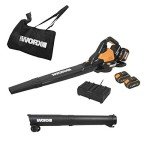WORX 36V Dual Battery Brushless Leaf Blower/Vacuum