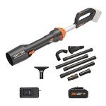WORX NITRO 18V Cordless Leaf Blower with Kit