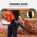 VEVOR 79CC Gas Backpack Leaf Blower, 930CFM