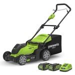 Greenworks 40V Cordless Lawn Mower with Batteries