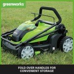Greenworks 40V Cordless Lawn Mower with Batteries
