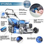 Hyundai Gas Lawn Mower with Roller