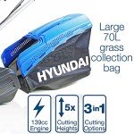Hyundai Gas Lawn Mower with Roller