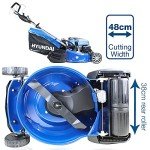 Hyundai Gas Lawn Mower with Roller