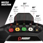 Bimson 2900 PSI Petrol Pressure Washer with Nozzles