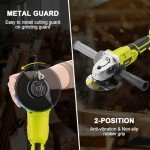 DEWINNER 20V Cordless Angle Grinder with Battery