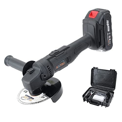 KATSU 21V Cordless Angle Grinder with Battery