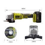 DEWINNER 20V Cordless Angle Grinder with Battery