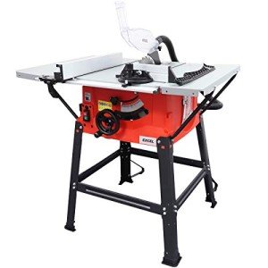Excel 10" Table Saw with 1800W Motor & Extensions