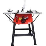 Excel 10" Table Saw with 1800W Motor & Extensions