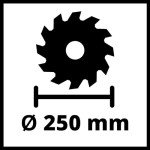 Einhell TC-TS 2025/2 U Bench Circular Saw